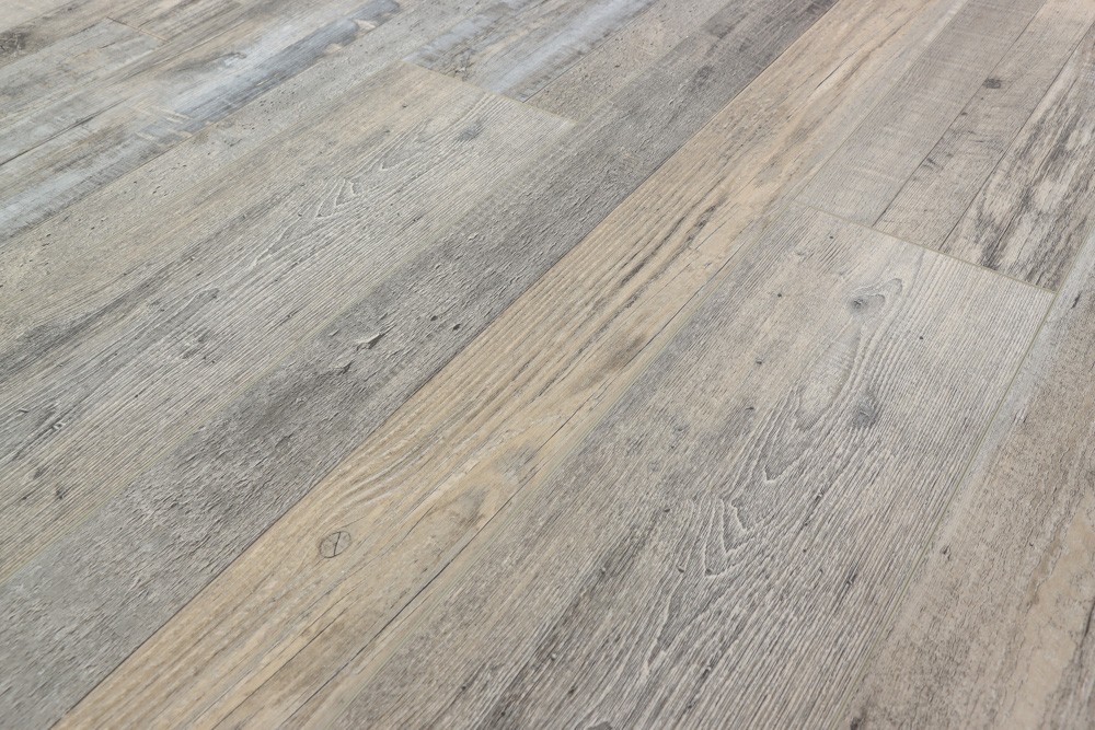 Кварцвиниловый SPC ламинат Cronafloor Wood Дуб Марсель ZH-81132-6 1200×180×4